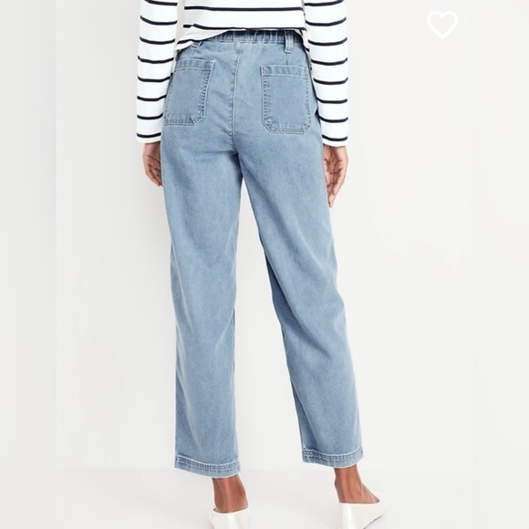 NWT Old Navy High-Waisted OGC Chino Denim Pants - Picture 6 of 10